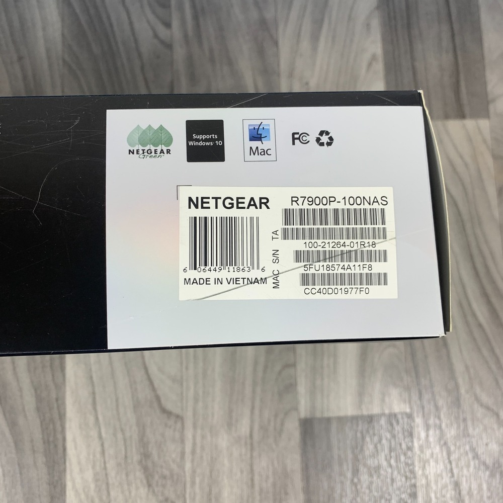 Netgear Nighthawk X6S AC3000 Tri-Band WiFi Router Model# R7900P NEW - Picture 4 of 8